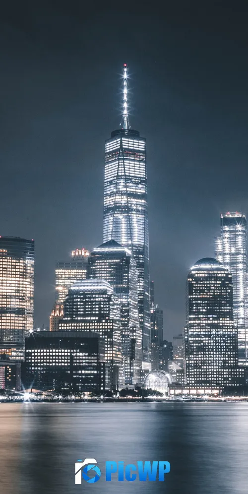 Manhattan One World Trade Center 3K Mobile Wallpaper