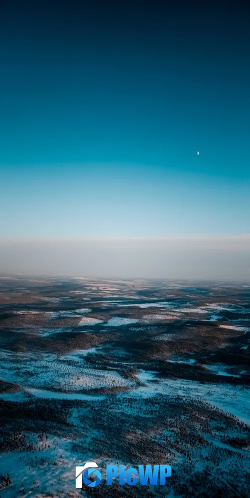 Landscape Aerial view 3K Mobile Wallpaper