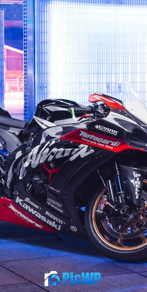Kawasaki Ninja ZX-10R Sports bikes 3K Mobile Wallpaper
