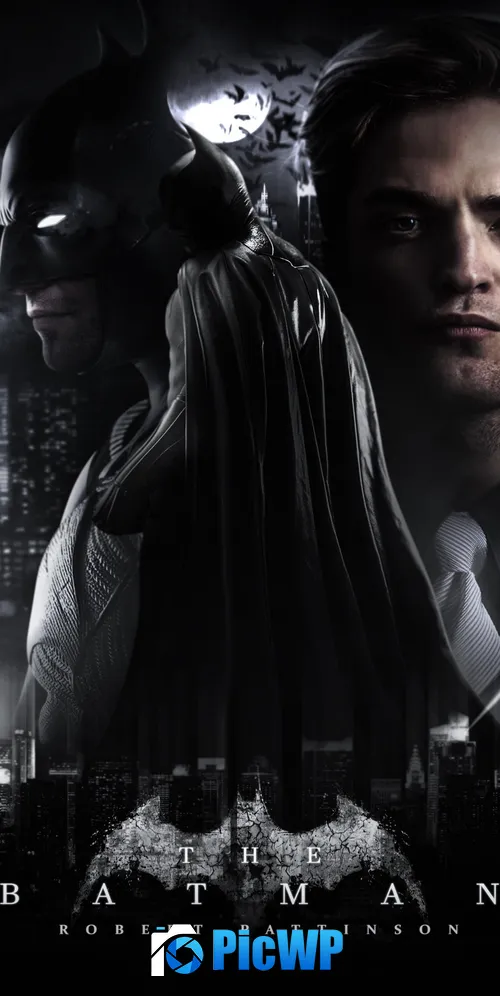 The Batman Robert Pattinson 3K Mobile Wallpaper