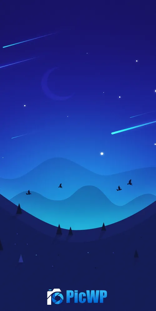 Landscape Night 3K Mobile Wallpaper