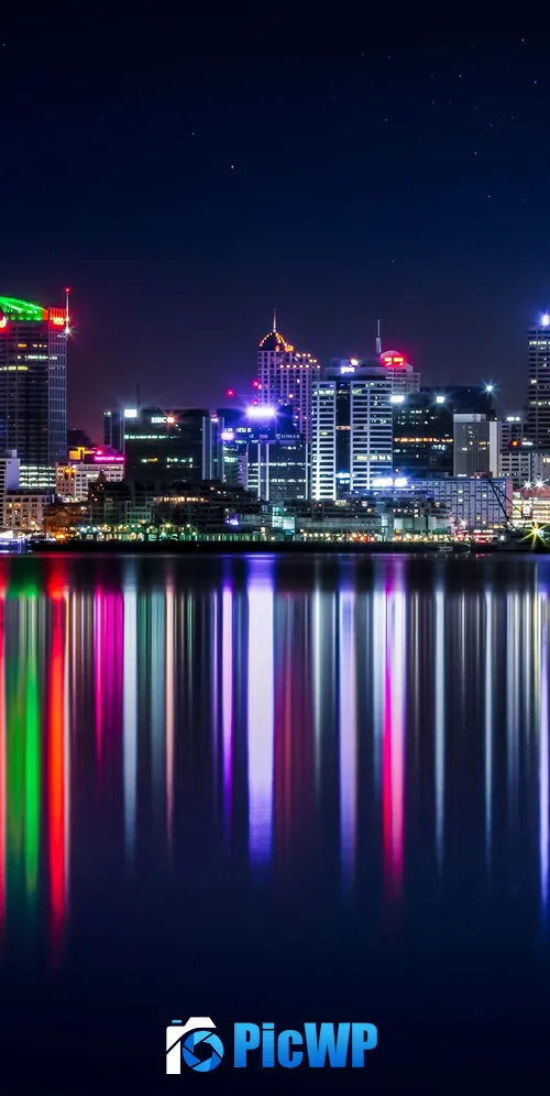Auckland Cityscape 3K Mobile Wallpaper