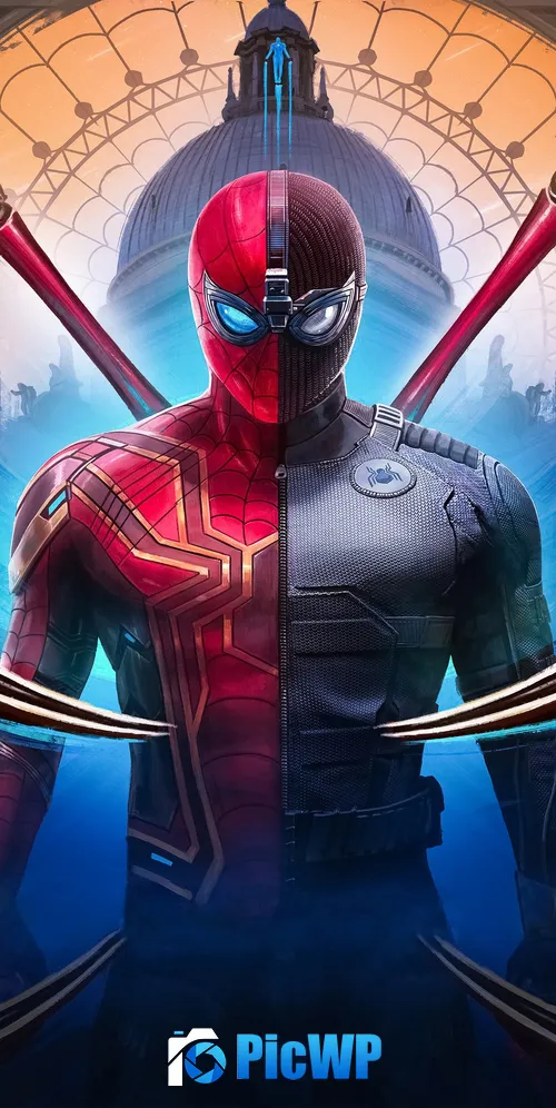 Iron Spider Spider-Man: Far From Home 3K Mobile Wallpaper