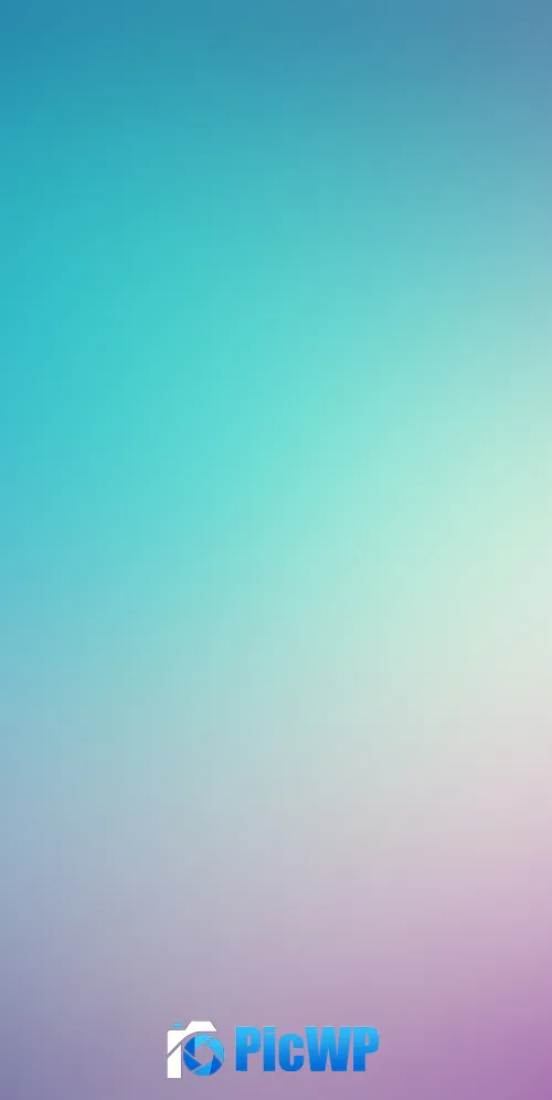 Colorful Blue 3K Mobile Wallpaper