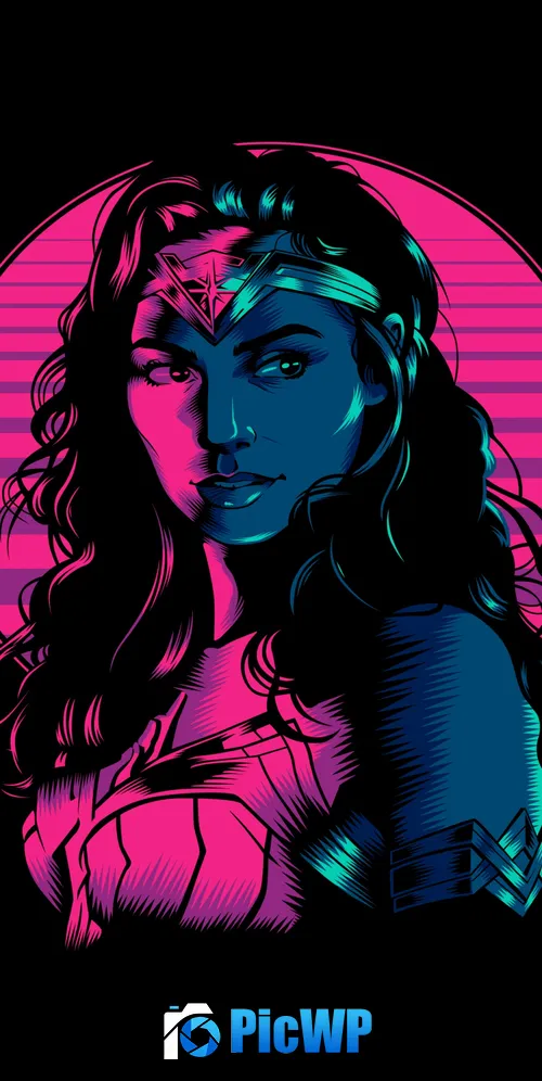Wonder Woman 1984 Wonder Woman 3K Mobile Wallpaper