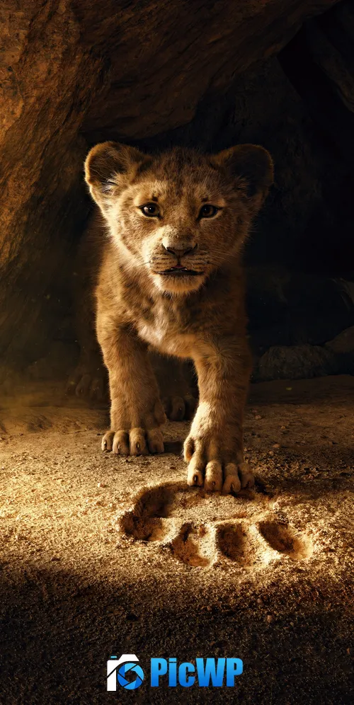 Simba The Lion King 3K Mobile Wallpaper