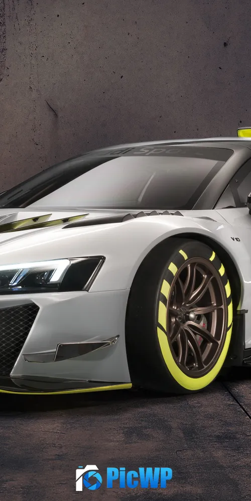 Audi R8 LMS GT2 Sports cars 3K Mobile Wallpaper