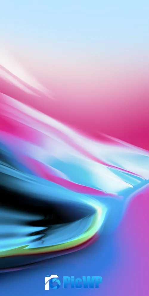 iOS 11 Aura Silver Granite 3K Mobile Wallpaper