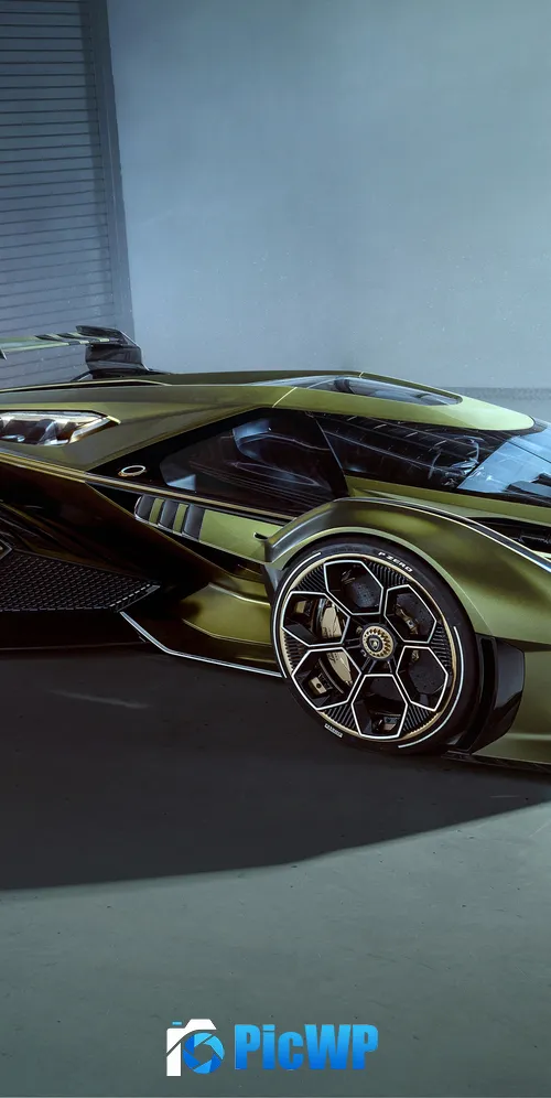 Lamborghini Lambo V12 Vision GT Concept cars 3K Mobile Wallpaper