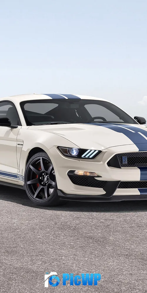 Ford Mustang Shelby GT350 Heritage Edition 3K Mobile Wallpaper