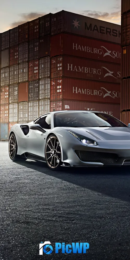 Ferrari 488 Pista Novitec 3K Mobile Wallpaper