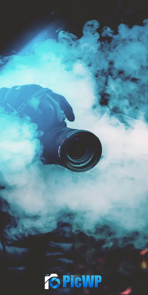 DSLR Camera Zoom Lens 3K Mobile Wallpaper
