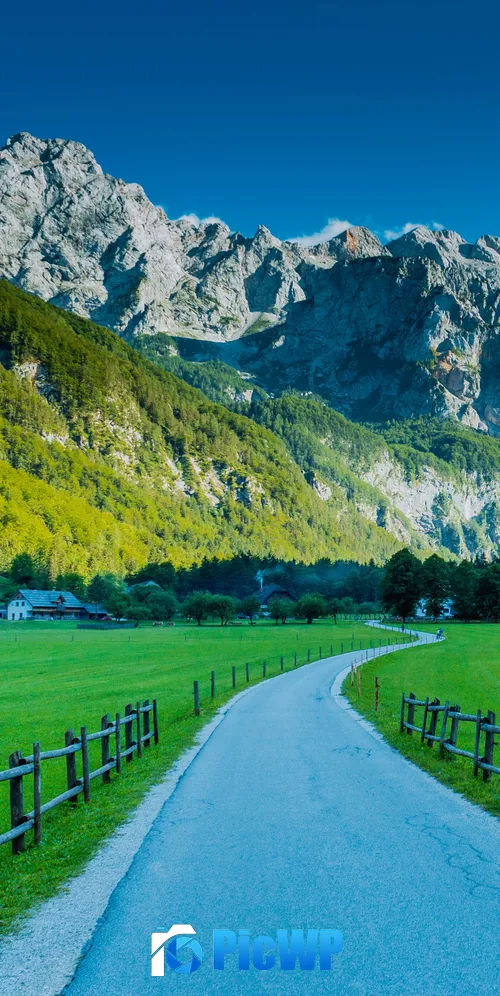 Logar Valley Road 3K Mobile Wallpaper