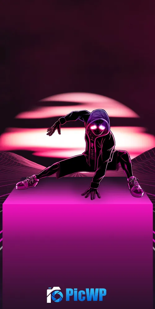 Miles Morales Spider-Man 3K Mobile Wallpaper