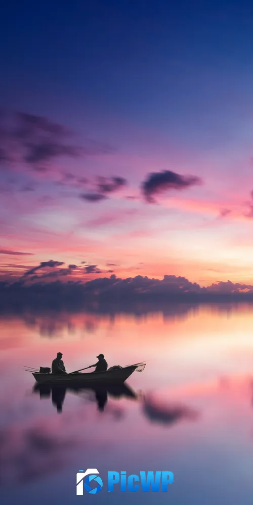 Golden hour Sunset 3K Mobile Wallpaper
