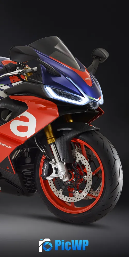 Aprilia RS 660 Dark background 3K Mobile Wallpaper