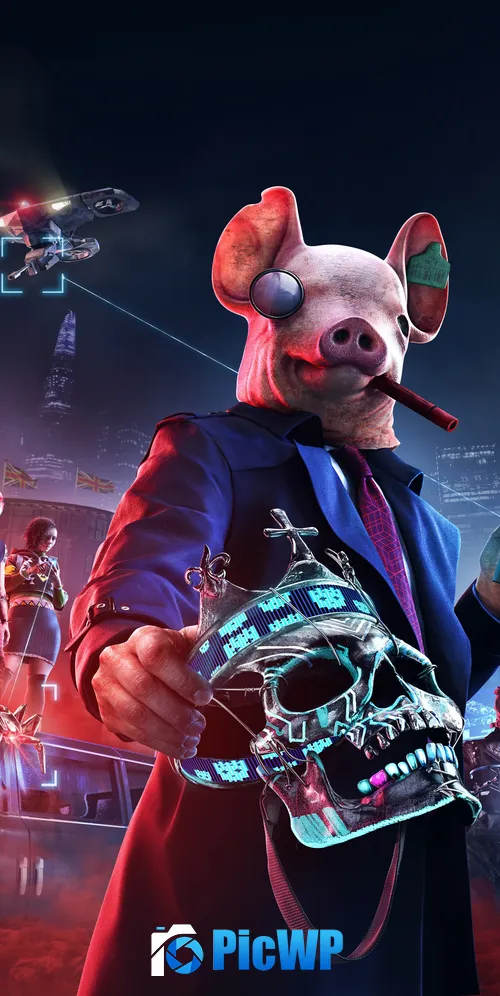 Watch Dogs: Legion PlayStation 5 3K Mobile Wallpaper