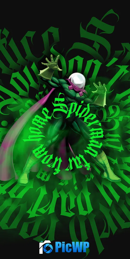 Mysterio Spider-Man: Far From Home 3K Mobile Wallpaper
