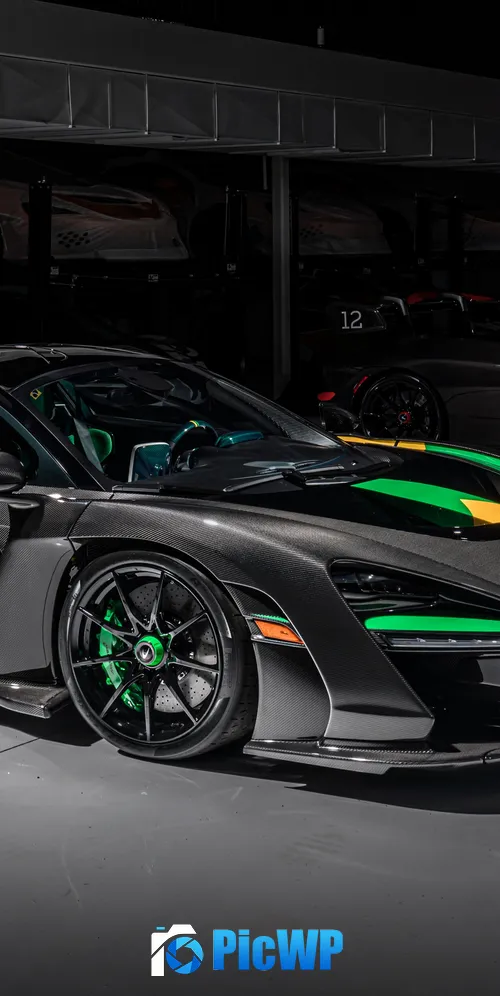 McLaren Senna 3K Mobile Wallpaper
