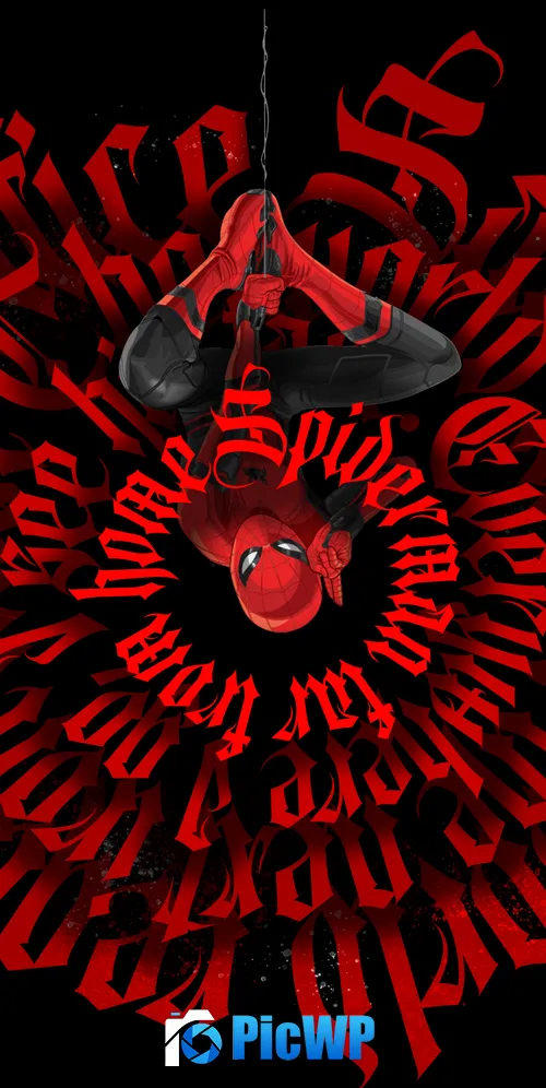 Spider-Man Artwork iPhone 3K Mobile Wallpaper
