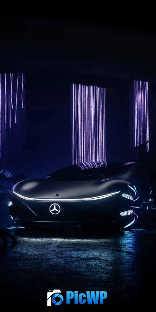 Mercedes-Benz VISION AVTR Concept cars 3K Mobile Wallpaper