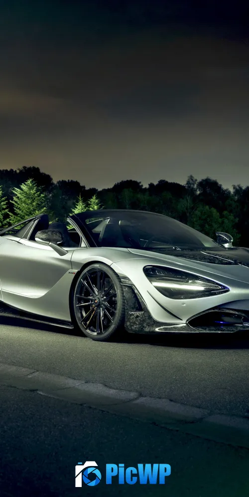 McLaren 720S Spider Novitec 3K Mobile Wallpaper