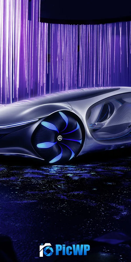 Mercedes-Benz VISION AVTR 3K Mobile Wallpaper