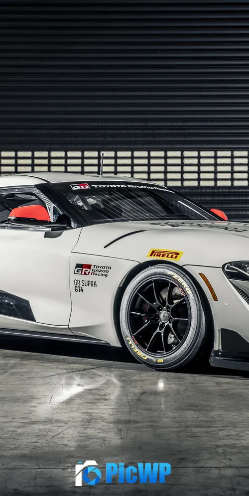 Toyota GR Supra GT4 Concept cars 3K Mobile Wallpaper