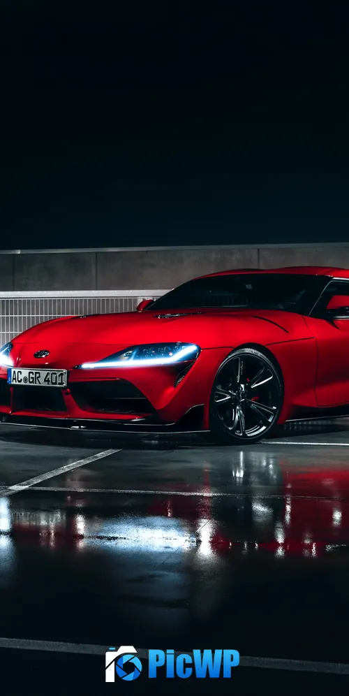 Toyota GR Supra AC Schnitzer 3K Mobile Wallpaper