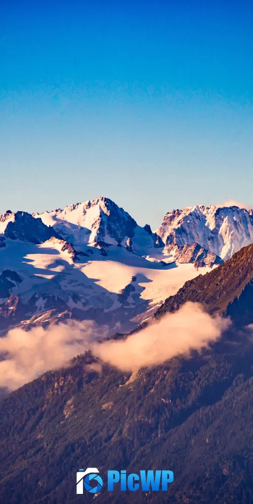 Swiss Alps Mountains 3K Mobile Wallpaper