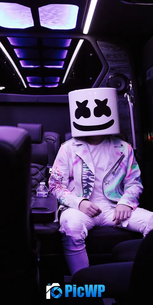 Marshmello Aesthetic 3K Mobile Wallpaper
