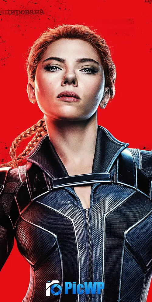 Black Widow DC Comics 3K Mobile Wallpaper