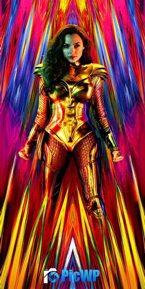 Wonder Woman 1984 Gal Gadot 3K Mobile Wallpaper
