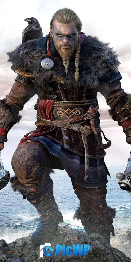 Assassin's Creed Valhalla Xbox Series X 3K Mobile Wallpaper