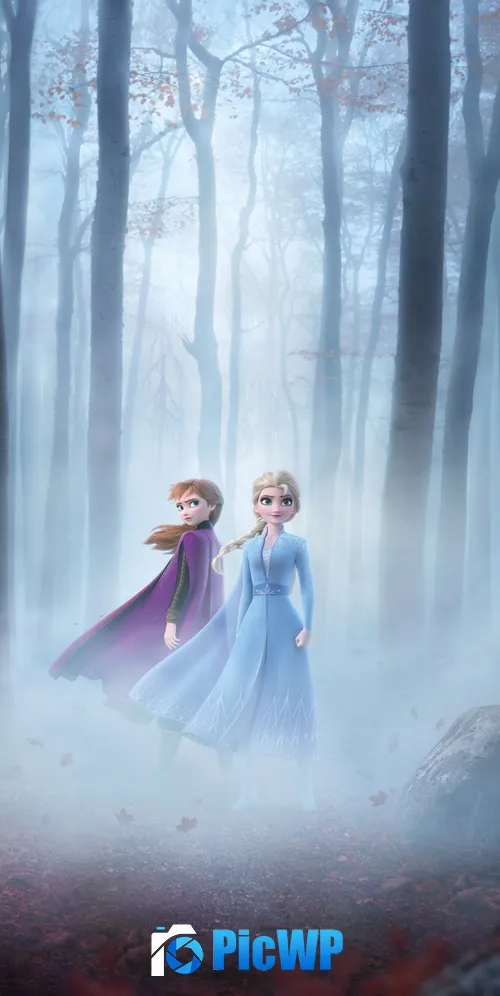 Frozen 2 Anna 3K Mobile Wallpaper