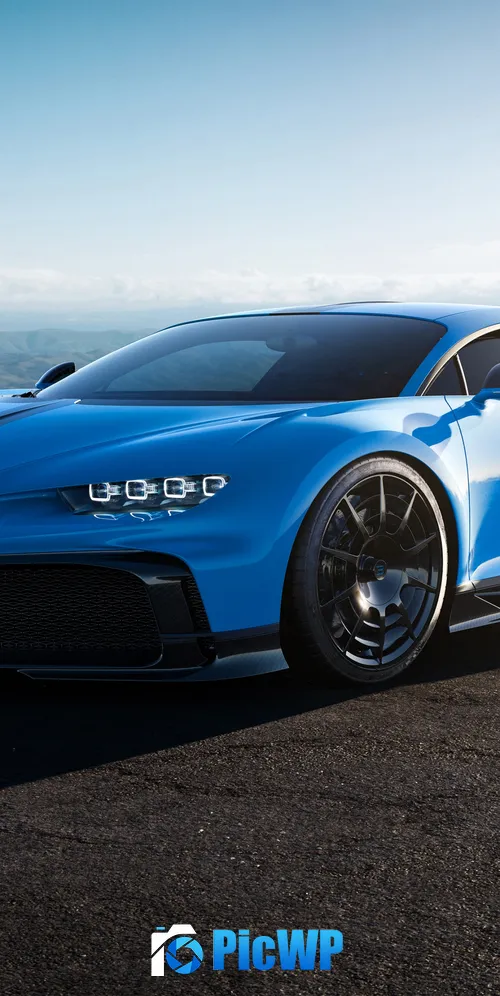 Bugatti Chiron Pur Sport 2020 3K Mobile Wallpaper
