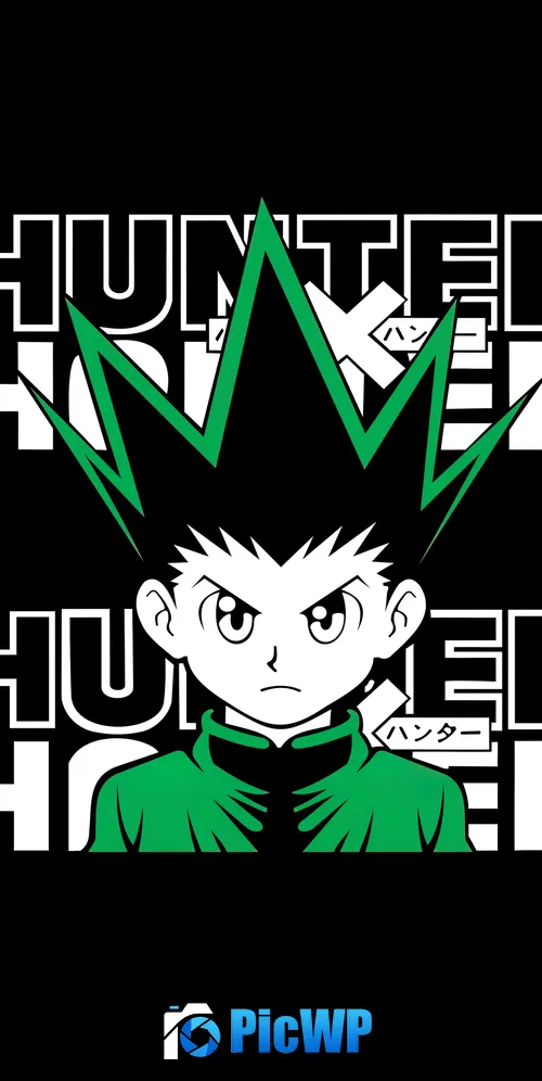 Gon Freecss AMOLED 3K Mobile Wallpaper