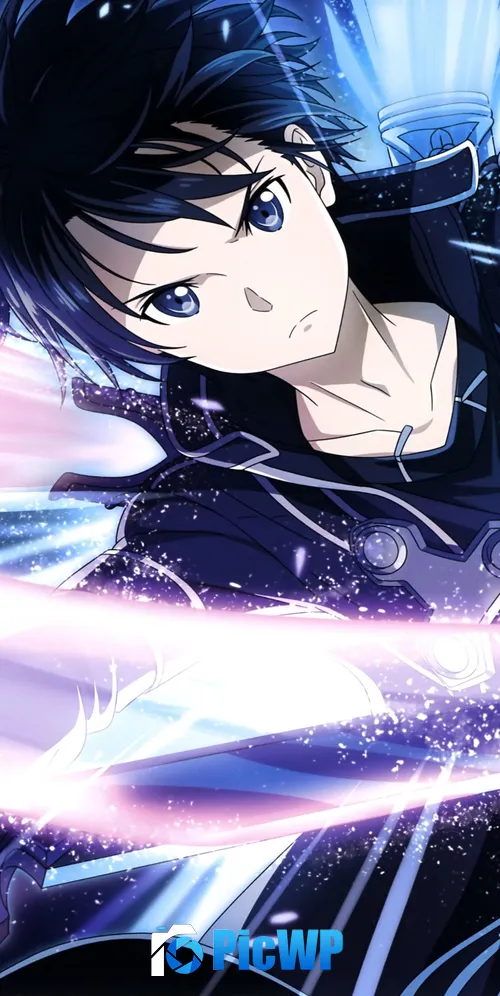 Kirito (Kirigaya Kazuto) Sword Art Online 3K Mobile Wallpaper