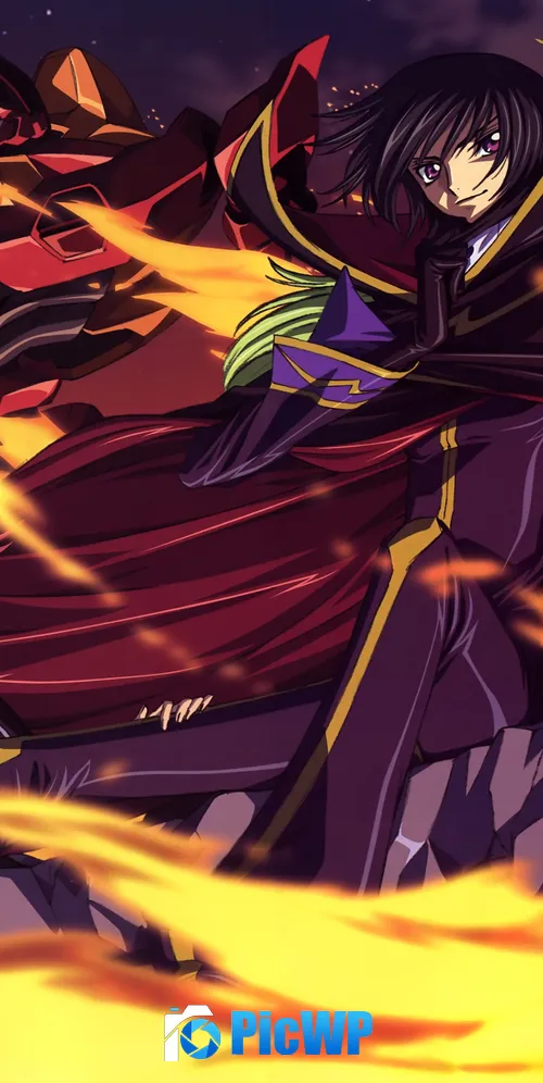 Lelouch Lamperouge Kallen Stadtfeld 3K Mobile Wallpaper