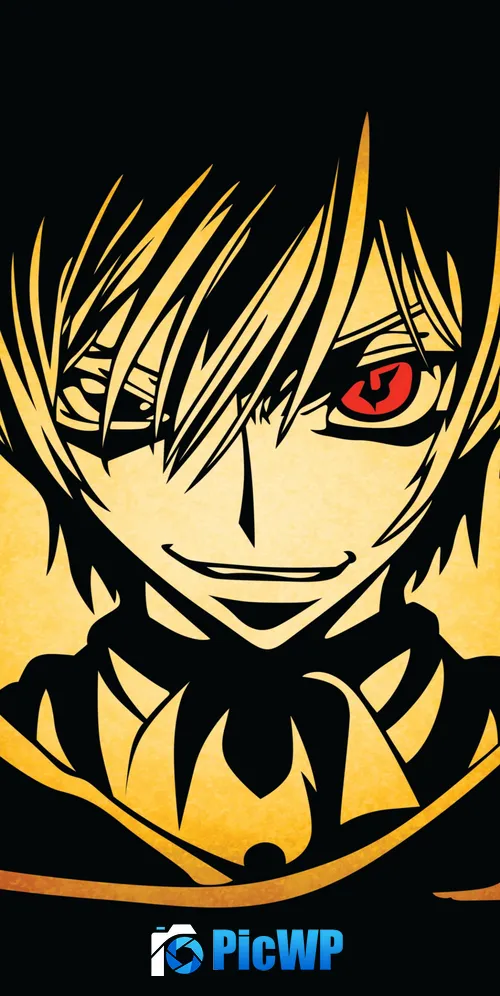 Lelouch Lamperouge AMOLED 3K Mobile Wallpaper