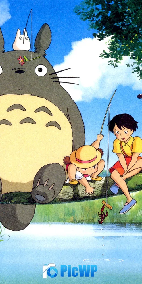 My Neighbor Totoro Satsuki 3K Mobile Wallpaper