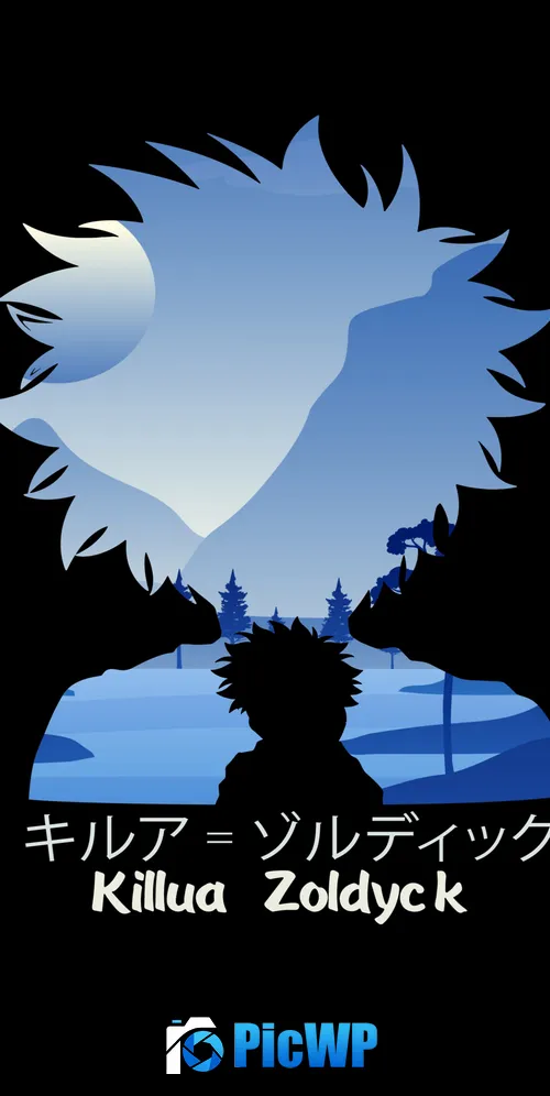 Killua Zoldyck AMOLED 3K Mobile Wallpaper