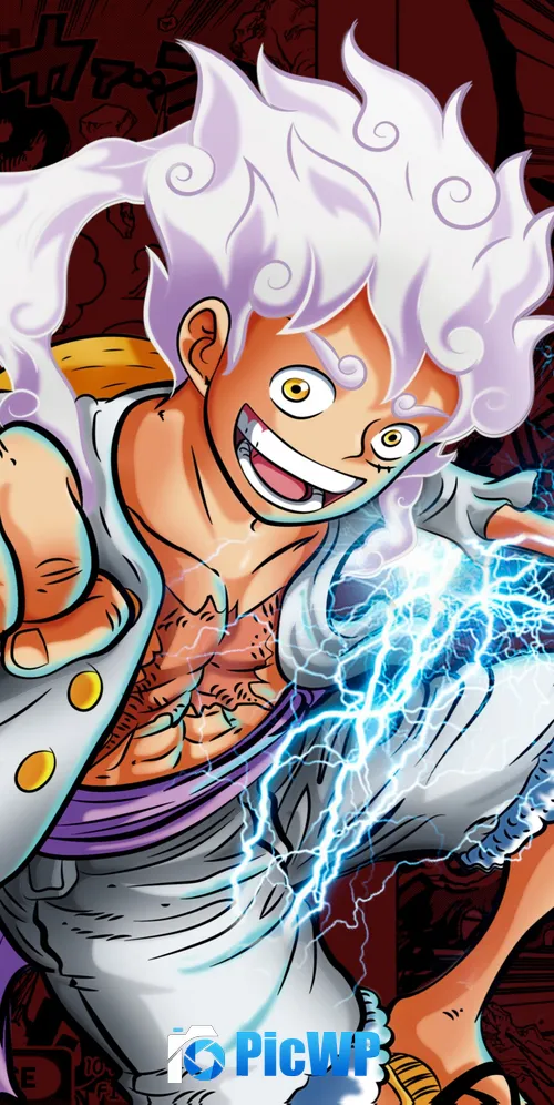 Gear 5 Luffy 3K Mobile Wallpaper
