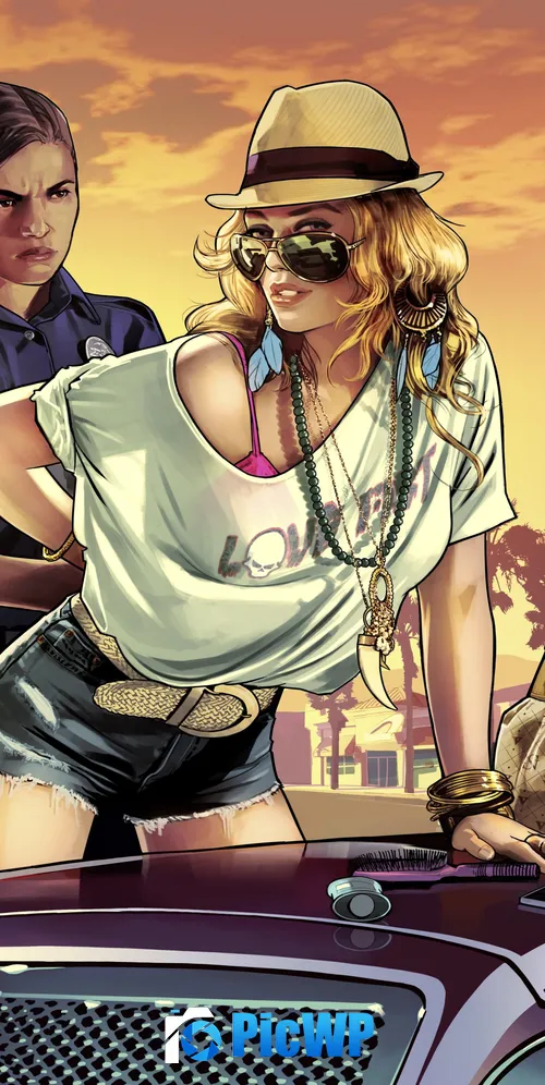 GTA 5 Tracey De Santa 3K Mobile Wallpaper