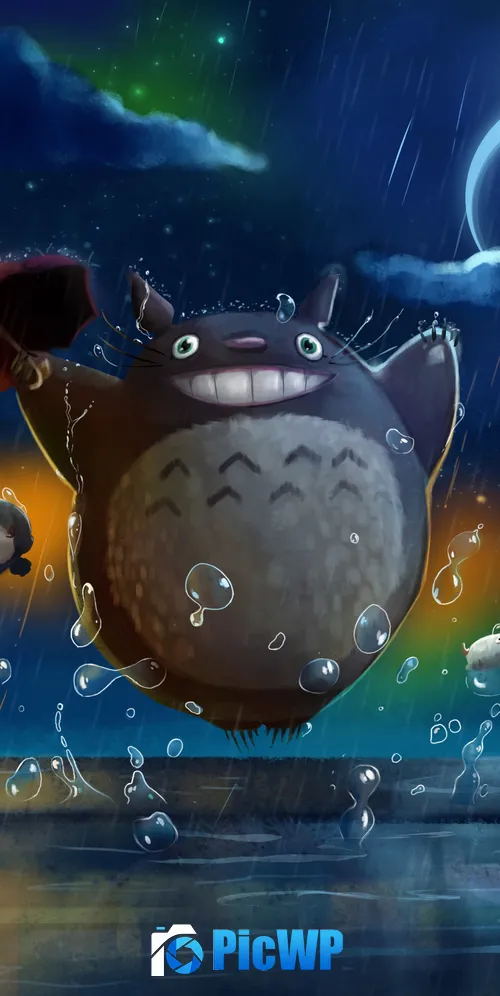 My Neighbor Totoro Tonari no Totoro 3K Mobile Wallpaper
