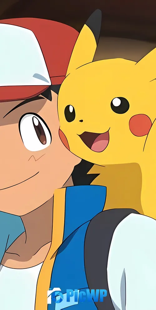 Ash Ketchum 3K Mobile Wallpaper