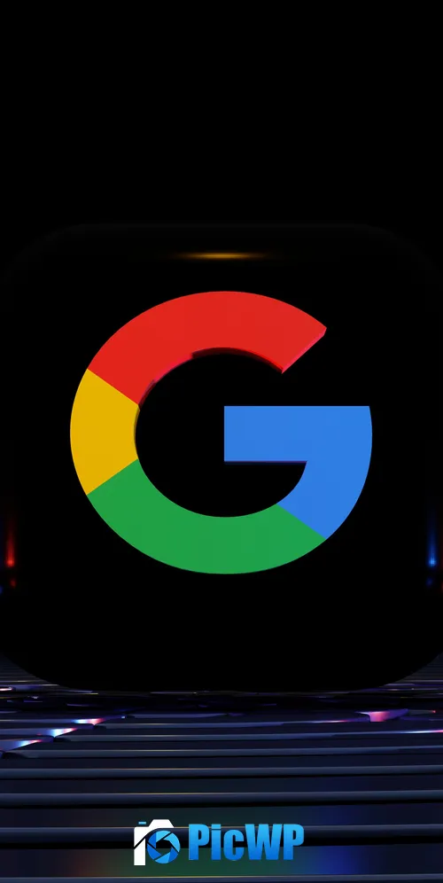 Google logo 3K Mobile Wallpaper