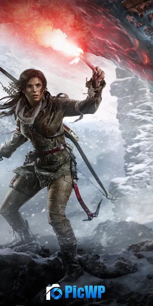 Rise of the Tomb Raider PC Games 3K Mobile Wallpaper
