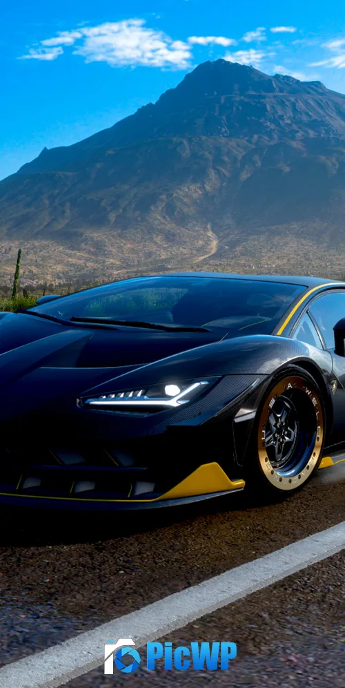 Lamborghini Centenario LP 770-4 Forza Horizon 5 3K Mobile Wallpaper