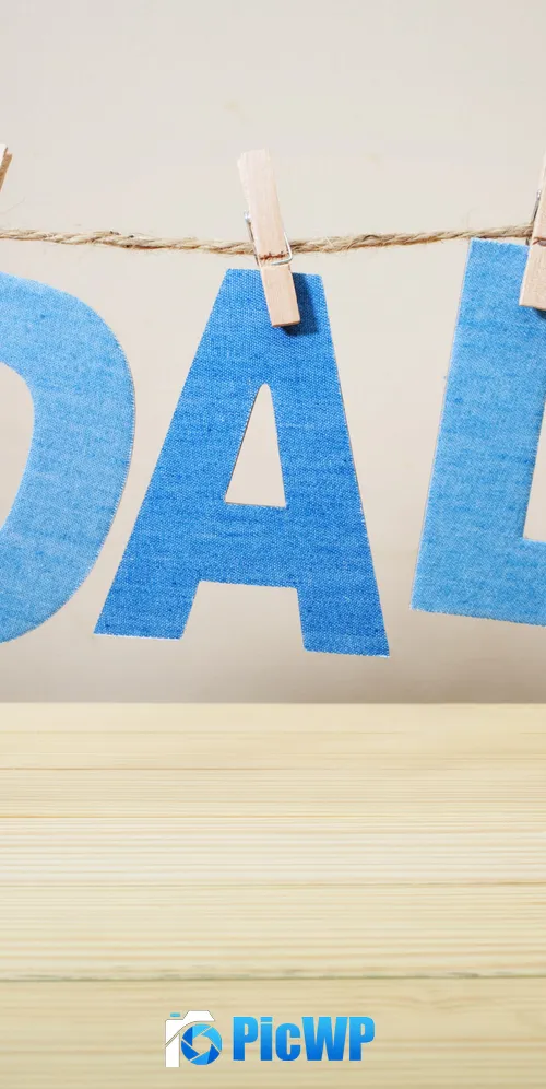 Dad Hearts 3K Mobile Wallpaper